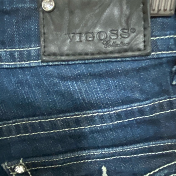 Boot cut rhinestone embellished jeans - Picture 2 of 7